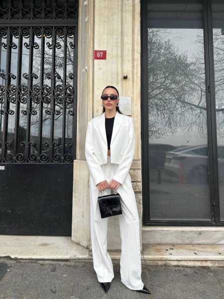 طقم رسمي جاكيت قصير