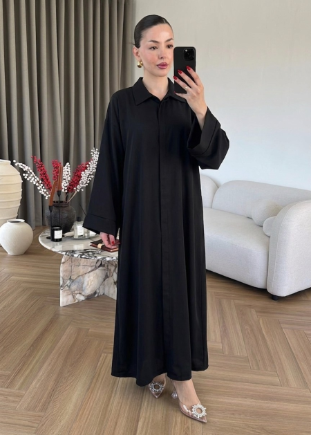 عباية وفستان ستان