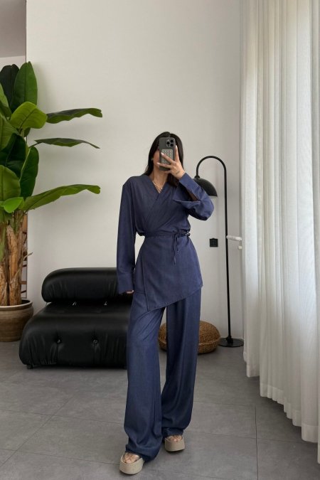 طقم جينز بربطة